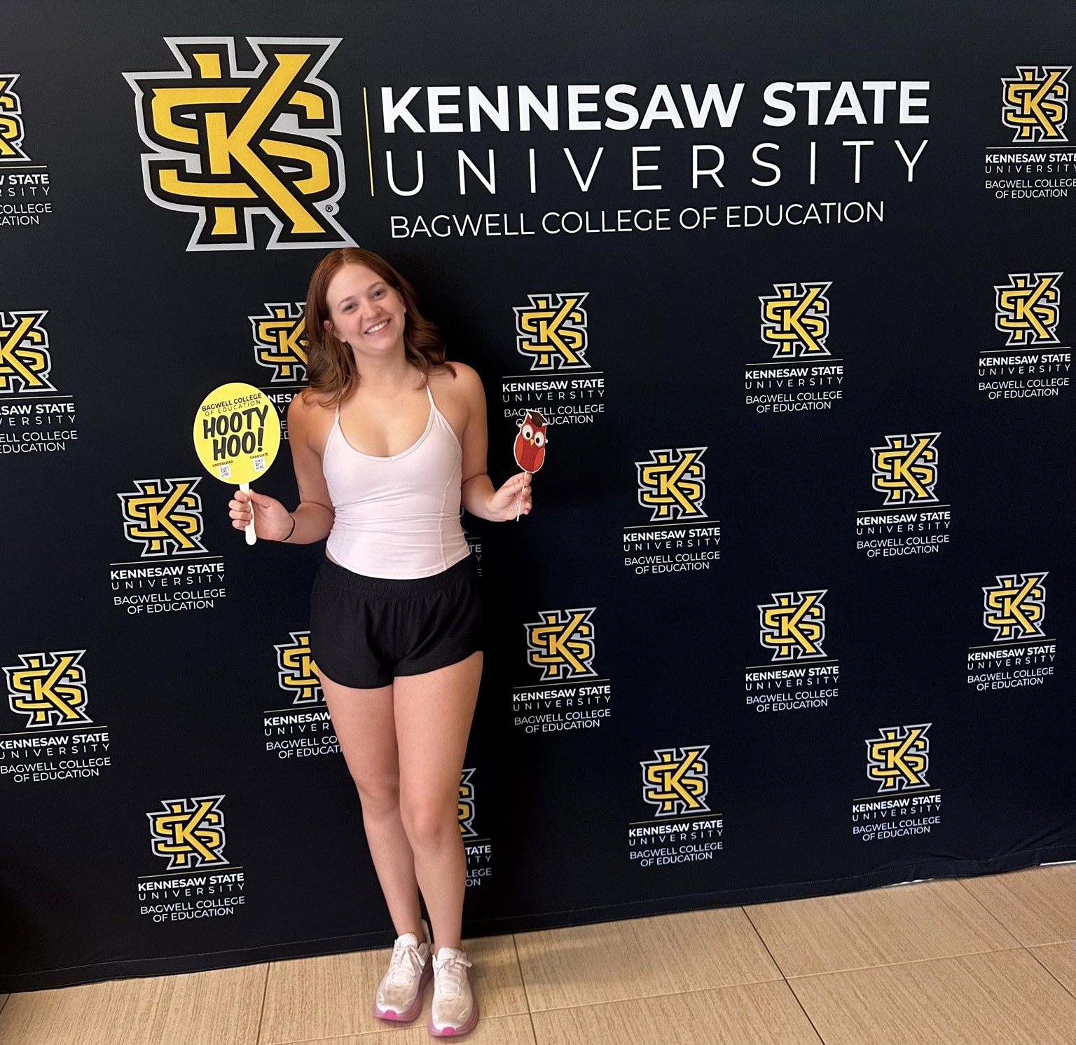 Clara at the Bagwell College of Education